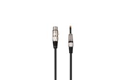 iCAN XLR Female to 6.35mm TS Mono Microphone Cable, 25FT