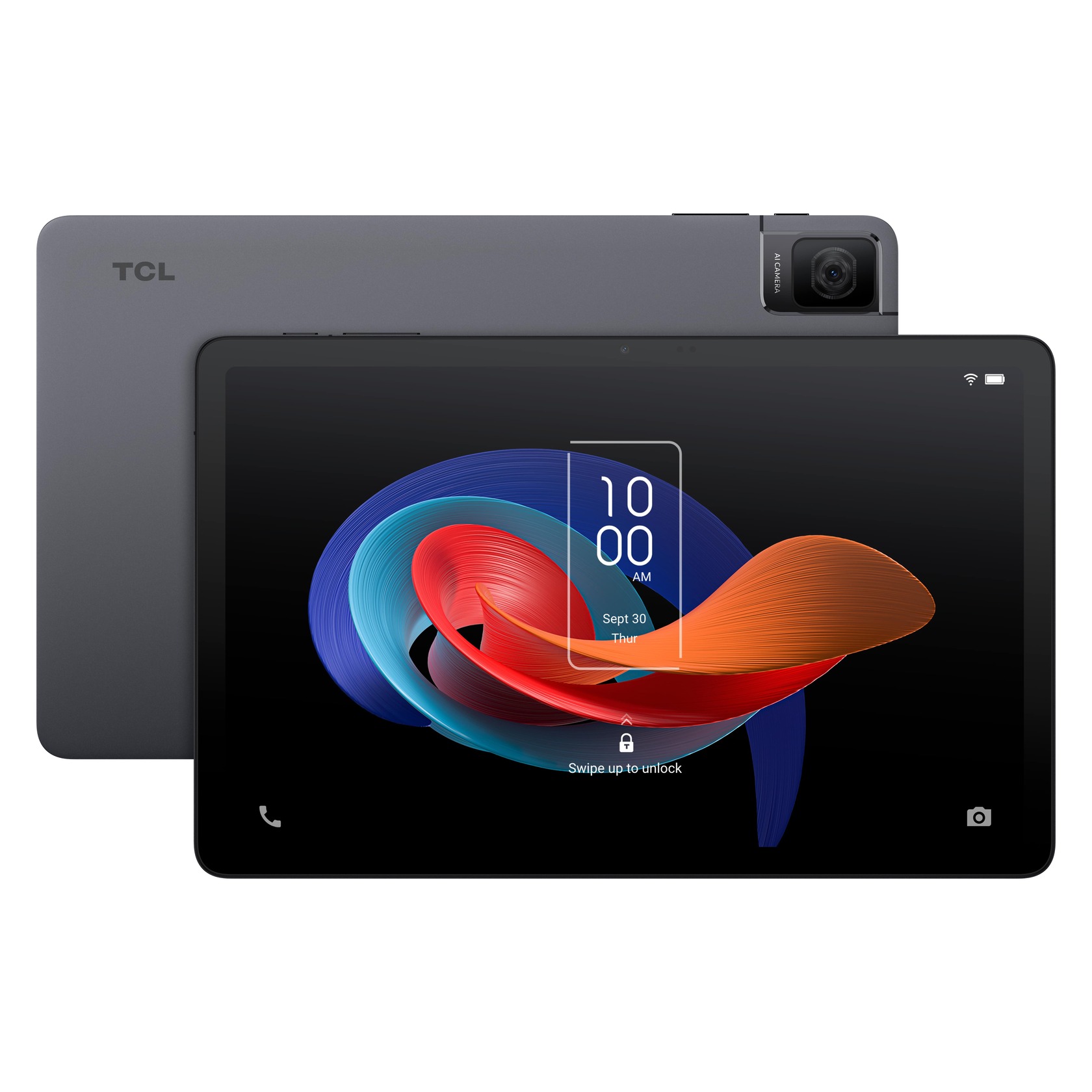 TCL Tab 10 Gen 2 Tablet, 4+128GB, 10.4" FHD display, Dark Gray