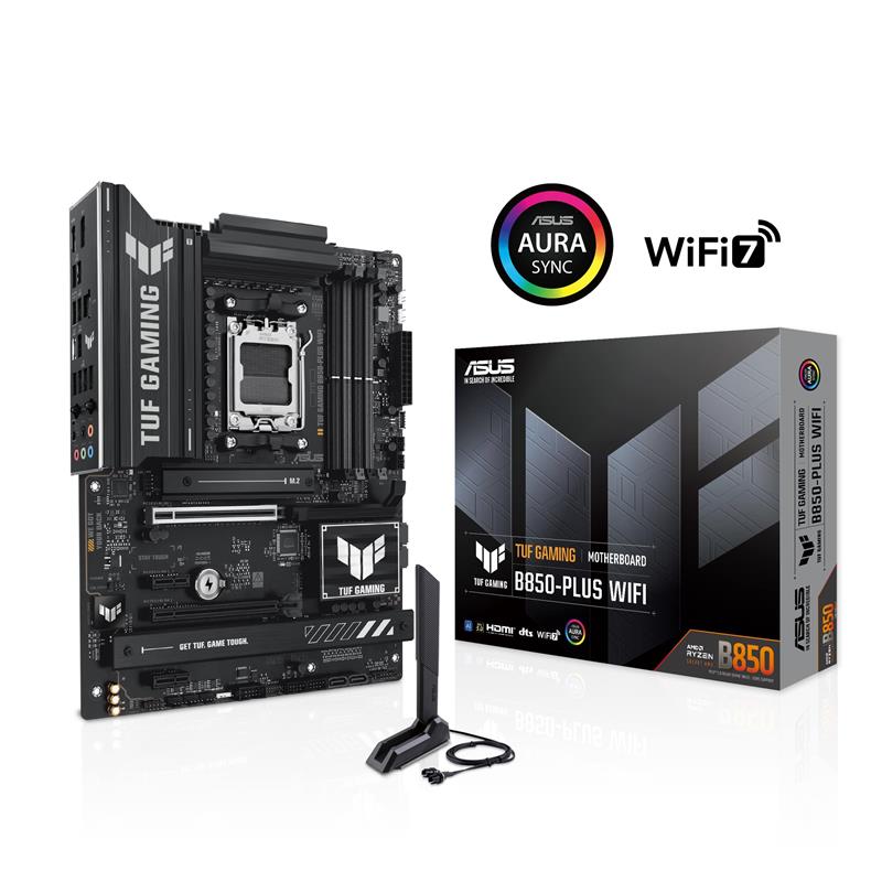 ASUS TUF GAMING B850-PLUS WIFI AMD AM5 B850 ATX motherboard