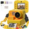Mafiti Kids Camera Instant Print, K27 48MP Digital Camera with Zero Ink, Selfie 1080P Video Camera with 32G TF Card, Toys Gifts