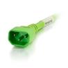 C2G 14AWG Power Cord (IEC320C14 to IEC320C13) – Green 6ft